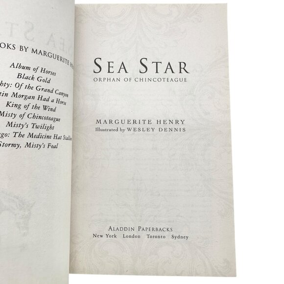 Marguerite Henry Book 3 Pack Mistys Twilight Sea Star Justin Morgan Had A Horse - Picture 8 of 16